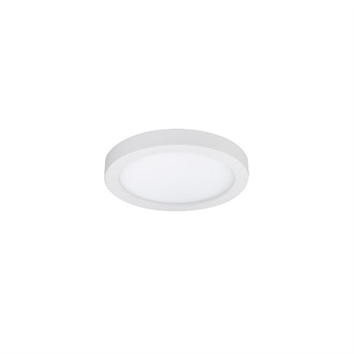 WAC Lighting FM-05RN-930-WT 5" LED Round Ceiling and Wall Mount, 12W, 3000K Color Temperature, 90 CRI, 1050 Lumens, White