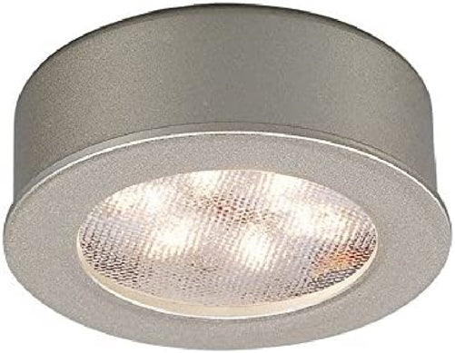 WAC Lighting HR-LED87-27-BN LED Round Button Light, 2700K, Brushed Nickel