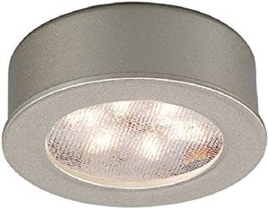 WAC Lighting HR-LED87-BN LED Round Button Light, 3000K, Brushed Nickel