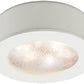 WAC Lighting HR-LED87-WT LED Round Button Light, 3000K, White