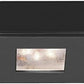 WAC Lighting HR-LED87S-27-BK LED Square Button Light, 2700K, Black