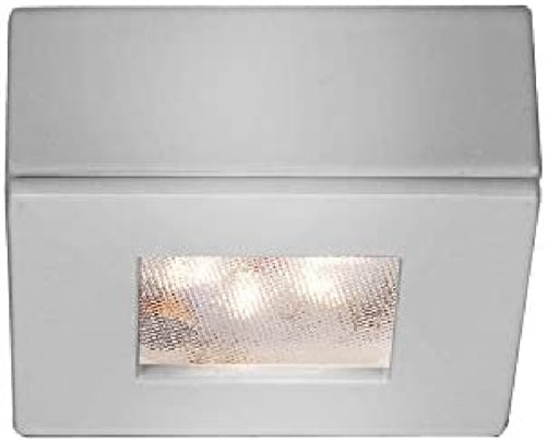 WAC Lighting HR-LED87S-27-BN LED Square Button Light, 2700K, Brushed Nickel