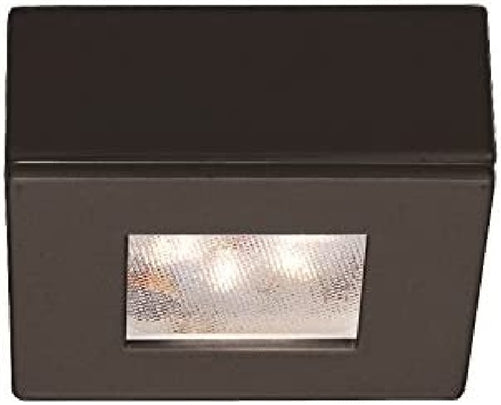 WAC Lighting HR-LED87S-27-DB LED Square Button Light, 2700K, Dark Bronze