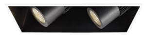 WAC Lighting MT-4LD216TL-WT 4" LED Precision Multiples Invisible Trim for 2 Light Spot Housing, White