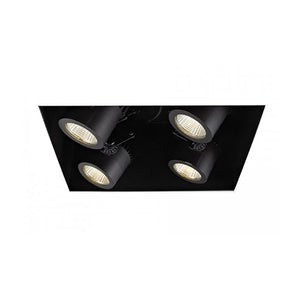 WAC Lighting MT-4LD226TL-WT 4" LED Precision Multiples Insivible Trim for Adjustable Spot 4 Light (2x2) Housing, White