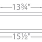 WAC Lighting MT-4LD316T-BK 4" LED Precision Multiples Trim for Adjustable Spot 3 Light Housing, Black