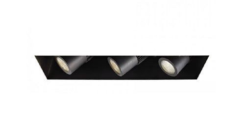 WAC Lighting MT-4LD316TL-WT 4" LED Precision Multiples Invisible Trim for Adjustable Spot 3 Light Housing, White