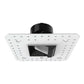 WAC R2ASWL-A927-BKWT 2" Square Wall Wash Lensed Trimless Housing, Wet Location, Asymmetrical Beam Spread, 90 CRI, 2700K, Black/ White