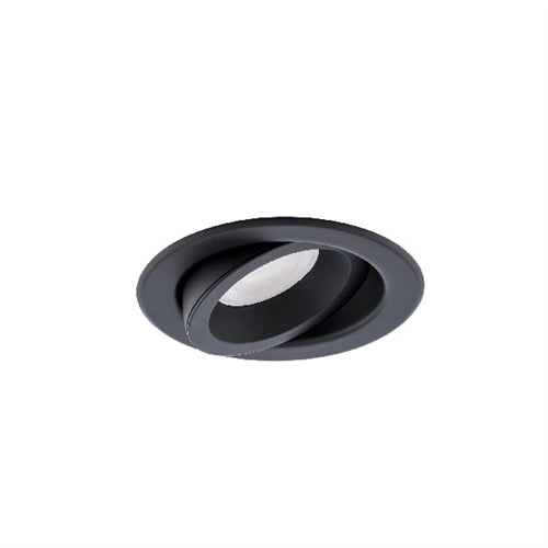 WAC R4ERA2R-W9CS-BK 4" Adjustable LED Downlight, 2700K/3000K/3500K/4000K/5000K, 740 Lumens, Black