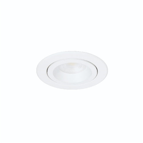 WAC R4ERA2R-W9CS-WT 4" Adjustable LED Downlight, 2700K/3000K/3500K/4000K/5000K, 740 Lumens, White