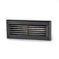 WAC Lighting WL-5205-30-ABK 5.5W Endurance LED Brick Lights Louver Step And Wall Light, 120V, 3000K Color Temperature, 90 CRI, 45 Lumens, Architectural Black