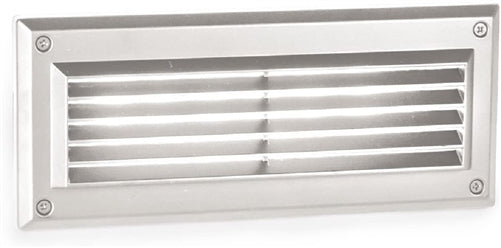 WAC Lighting WL-5205-30-AWT 5.5W Endurance LED Brick Lights Louver Step And Wall Light, 120V, 3000K Color Temperature, 90 CRI, 45 Lumens, Architectural White