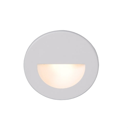 WAC WL-LED300-C-WT LED Step and Wall Light, 90 CRI, 74 Lumens, White on Aluminum