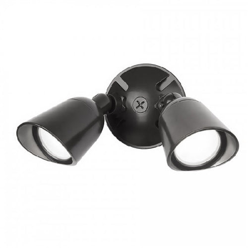 WAC Lighting WP-LED430-30-ABK 30W Outdoor Endurance LED Double Wallpack Spot Light, 3000K Color Temperature, 965x2 Lumens, Architectural Black