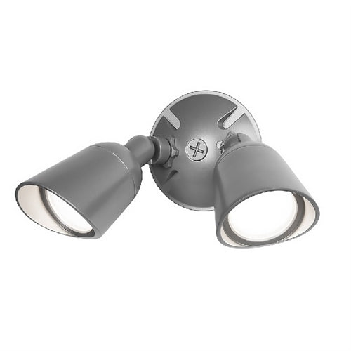 WAC Lighting WP-LED430-50-AGH 30W Outdoor Endurance LED Double Wallpack Spot Light, 3000K Color Temperature, 1030x2 Lumens, Architectural Graphite