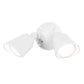 WAC Lighting WP-LED430-50-AWT 30W Outdoor Endurance LED Double Wallpack Spot Light, 3000K Color Temperature, 1030x2 Lumens, Architectural White