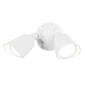 WAC Lighting WP-LED430-50-AWT 30W Outdoor Endurance LED Double Wallpack Spot Light, 3000K Color Temperature, 1030x2 Lumens, Architectural White