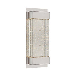 WAC Lighting WS-12713-PN 8W 13" Mythical Vertical LED Wall Sconce, 3000K Color Temperature, 90 CRI, 139 Lumens, Polished Nickel