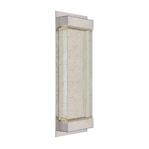 WAC Lighting WS-12718-PN 15.9W 18" Mythical Vertical LED Wall Sconce, 3000K Color Temperature, 90 CRI, 333 Lumens, Polished Nickel