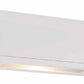 WAC Lighting WS-W20506-WT 16W LED Wall Mount, 3000K Color Temperature, 90 CRI, White