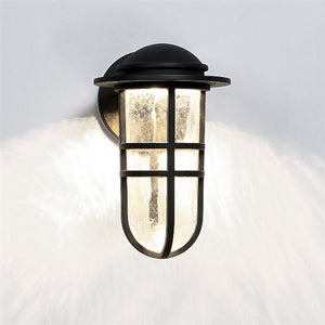 WAC Lighting WS-W24513-BZ 10W 13" Steampunk Outdoor LED Wall Sconce, 3000K Color Temperature, 90 CRI, 440 Lumens, Bronze