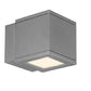 WAC Lighting WS-W2504-GH 16W Rubix Single LED Wall Mount, 3000K Color Temperature, 90 CRI, 750 Lumens, Graphite