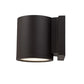 WAC Lighting WS-W2605-BZ 5" Tube Single LED Light Outdoor Wall Sconce, 30W, 1750 Lumens, 3000K Color Temperature, 90 CRI, Bronze