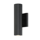 WAC Lighting WS-W36610-BK 11W 10" Caliber Outdoor LED Wall Sconce, 3000K Color Temperature, 90 CRI, 735 Lumens, Black