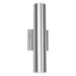 WAC Lighting WS-W36614-AL 21W 14" Caliber Outdoor LED Wall Sconce, 3000K Color Temperature, 90 CRI, 1500 Lumens, Brushed Aluminum