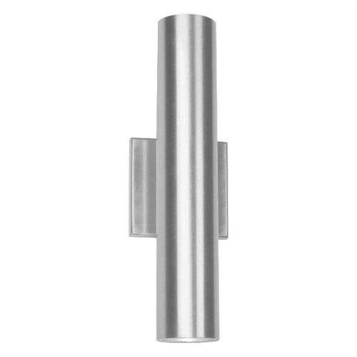 WAC Lighting WS-W36614-AL 21W 14" Caliber Outdoor LED Wall Sconce, 3000K Color Temperature, 90 CRI, 1500 Lumens, Brushed Aluminum