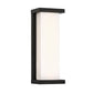 WAC WS-W47814-BK 14" 34W Case LED Outdoor Wall Sconce, 3000K Color Temperature, Black
