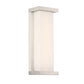 WAC WS-W47814-SS 14" 34W Case LED Outdoor Wall Sconce, 3000K Color Temperature, Stainless Steel
