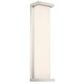 WAC WS-W47820-SS 20" 34W Case LED Outdoor Wall Sconce, 3000K Color Temperature, Stainless Steel