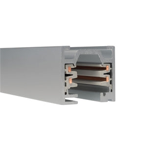 WAC WT4-PT 4' W Trac, 120V, Surface Mount, Platinum