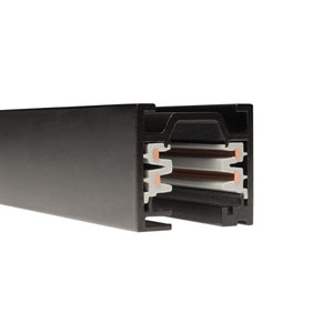 WAC WT8-BK 8' W Trac, 120V, Surface Mount, Black