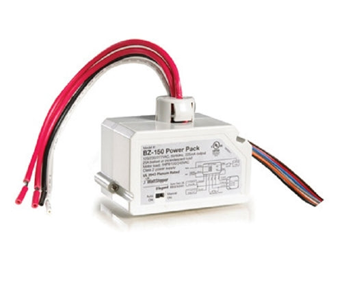 Wattstopper BZ-150 Power Pack, 120-277V, 50/60Hz, 24VDC, 225mA, with Auto-On/Manual