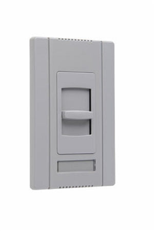 Wattstopper CD1100GRY Titan 1100W Incandescent Single Pole, Slide-to-Off Dimmer, Narrow, Gray