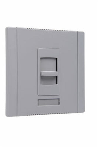 Wattstopper CD1600GRY Titan 1600W Incandescent Single Pole, Slide-to-Off Dimmer, Wide, Gray