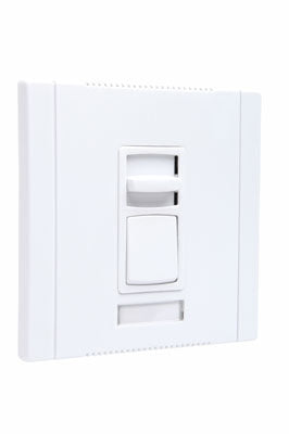 Wattstopper CD2003PW Titan 2000W Incandescent Single Pole/ 3-Way, Preset Dimmer, Wide, White