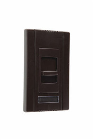 Wattstopper CDLV1100 1100VA Magnetic Low Voltage Single Pole, Slide-to-Off Dimmer, Narrow, Brown