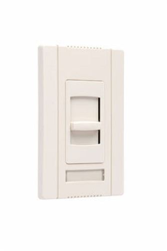 Wattstopper CDLV1100LA 1100VA Magnetic Low Voltage Single Pole, Slide-to-Off Dimmer, Narrow, Light Almond