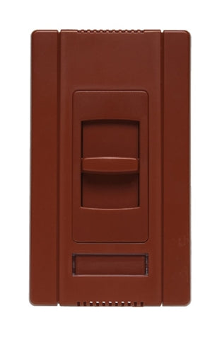 Wattstopper CDLV1100RED 1100VA Magnetic Low Voltage Single Pole, Slide-to-Off Dimmer, Narrow, Red