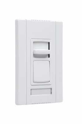 Wattstopper CDLV1103PLA 1100VA Magnetic Low Voltage Single Pole/ 3-Way, Preset Dimmer, Narrow, Light Almond