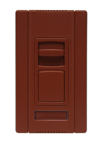 Wattstopper CDLV1103PRED 1100VA Magnetic Low Voltage Single Pole/ 3-Way, Preset Dimmer, Narrow, Red
