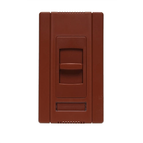 Wattstopper CDLV700RED 700VA Magnetic Low Voltage Single Pole, Slide-to-Off Dimmer, Narrow, Red