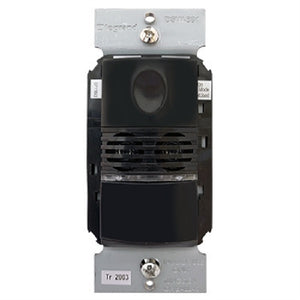 Wattstopper DSW-301-B Dual Tech Wall Switch Occupancy Sensor, 120/277V, Black