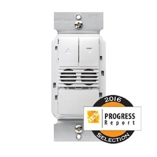 Wattstopper DW-311-W Dual Tech 0-10V Wall Switch Occupancy Sensor, 120/277V, White