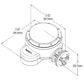 Wattstopper HBP-202-L7-EM1-W High Bay Sensor 24VDC 0-10V Continuous Dimming with L7 Lens and Extender