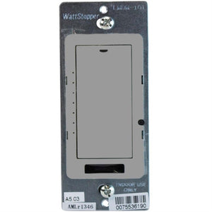 Wattstopper LMDM-101-G Digital Dimming Wall Switch, 1 Paddle, with I.R., Gray
