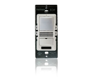 Wattstopper-LMDW-101-G Digital Dual Tech 1 Button Wall Mount Sensor with Infrared, Gray